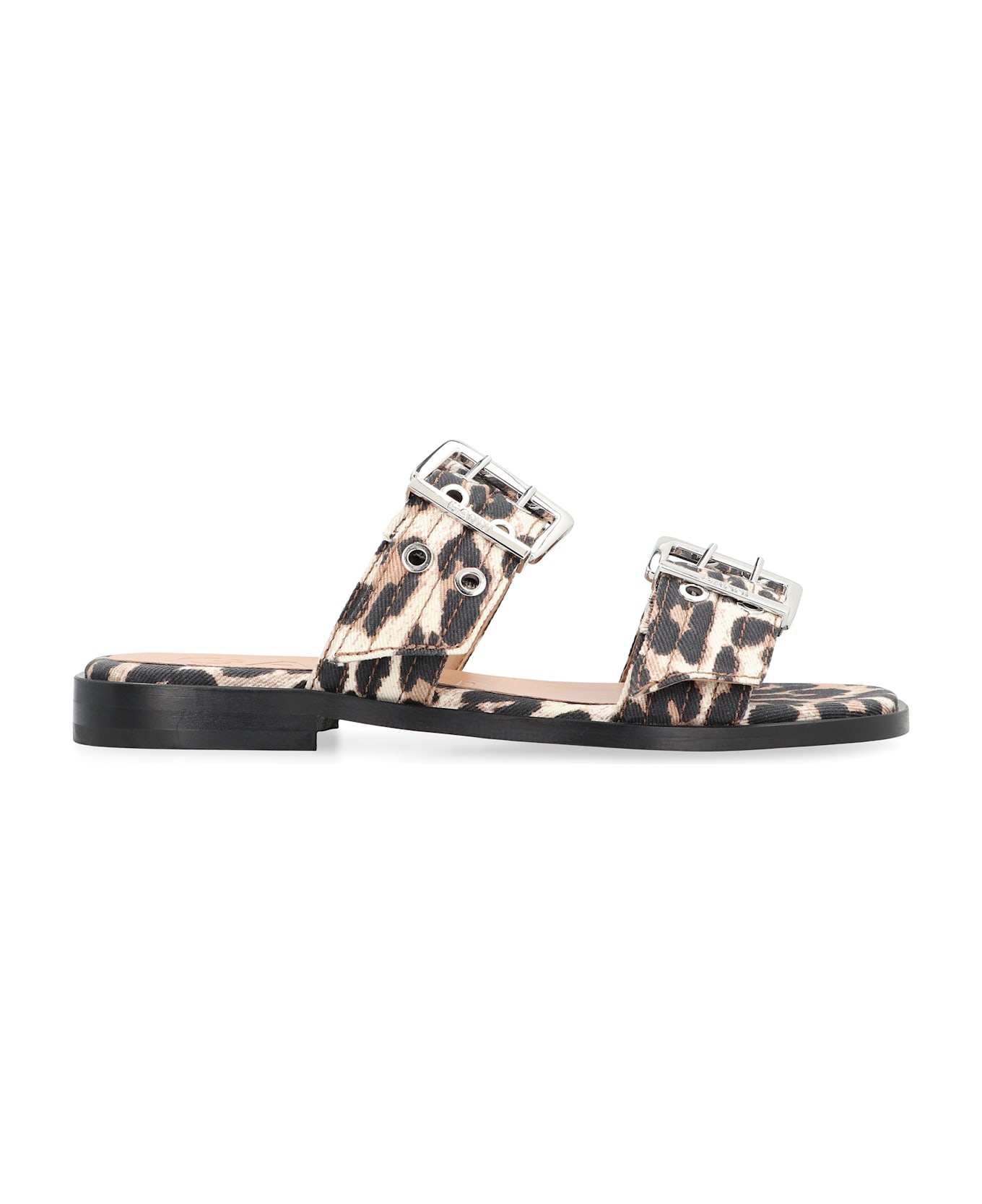 Ganni Feminine Slides - Animalier