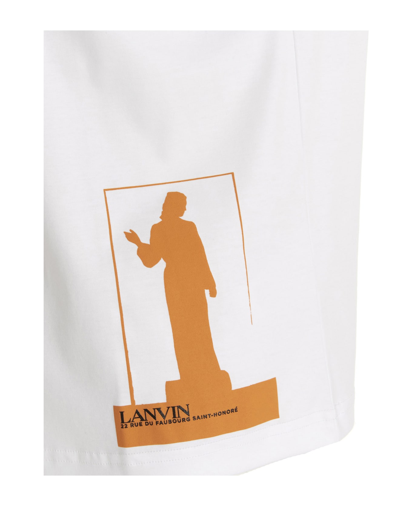 Lanvin Retro-style Print T-shirt - White