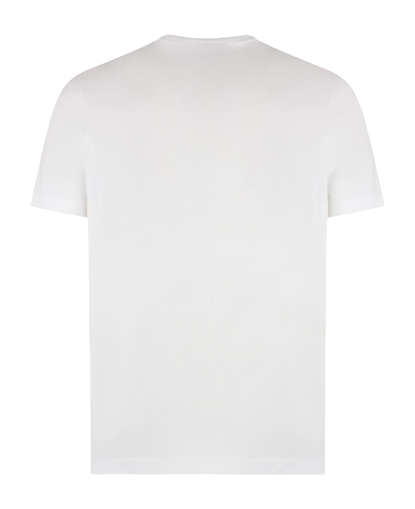 Paul&Shark Cotton Crew-neck T-shirt - White