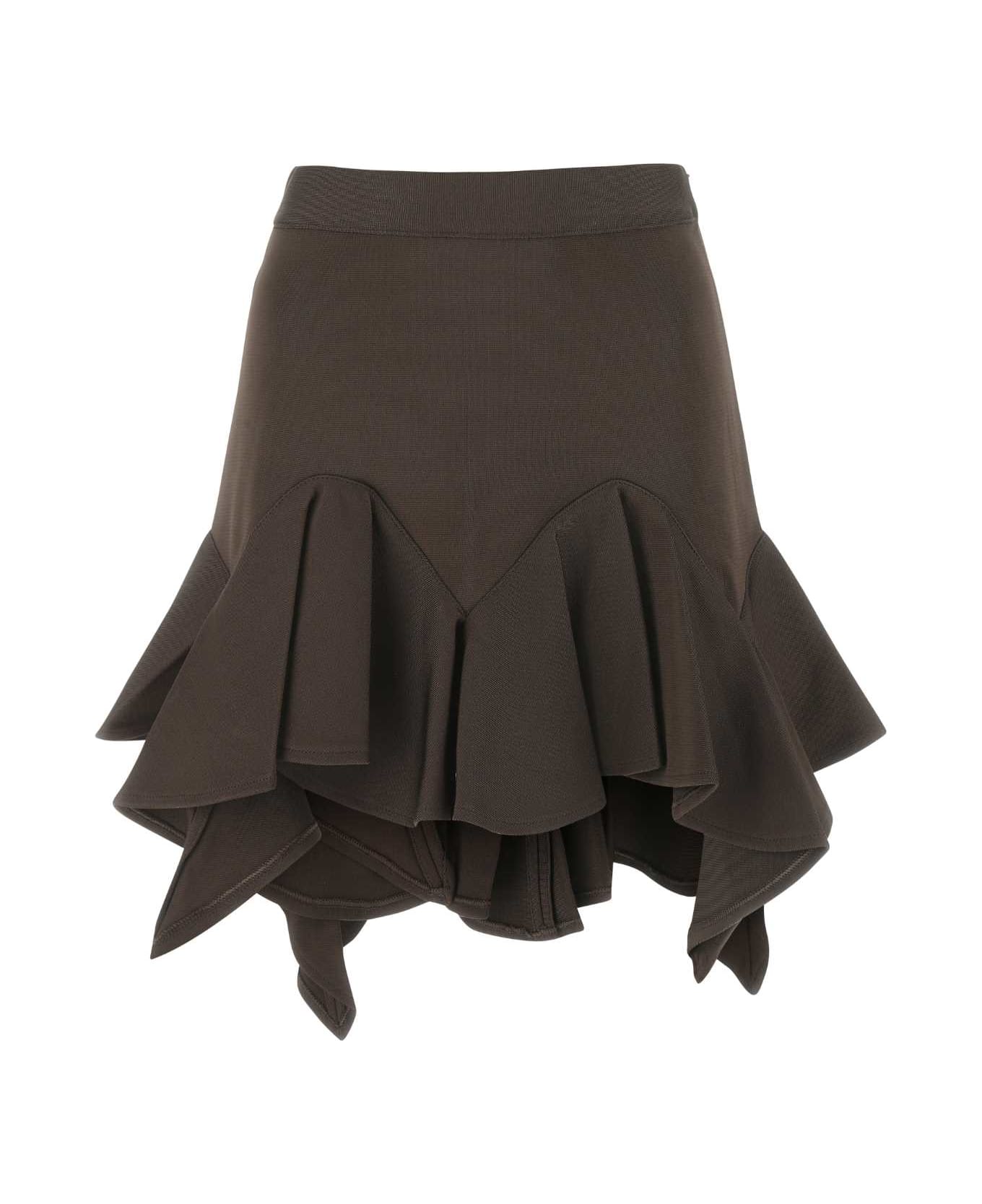 Givenchy Brown Viscose Skirt - 200