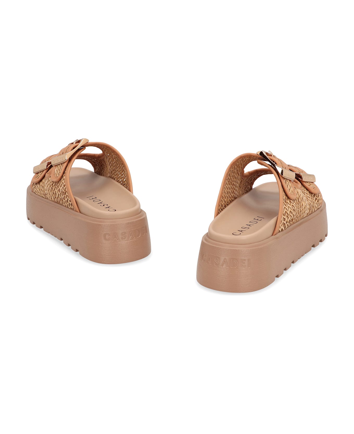 Casadei Platform Sandals - Leather Brown