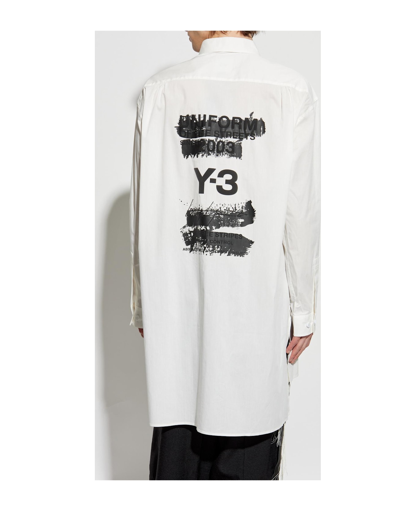 Y-3 Shirt With Pocket - WHITE