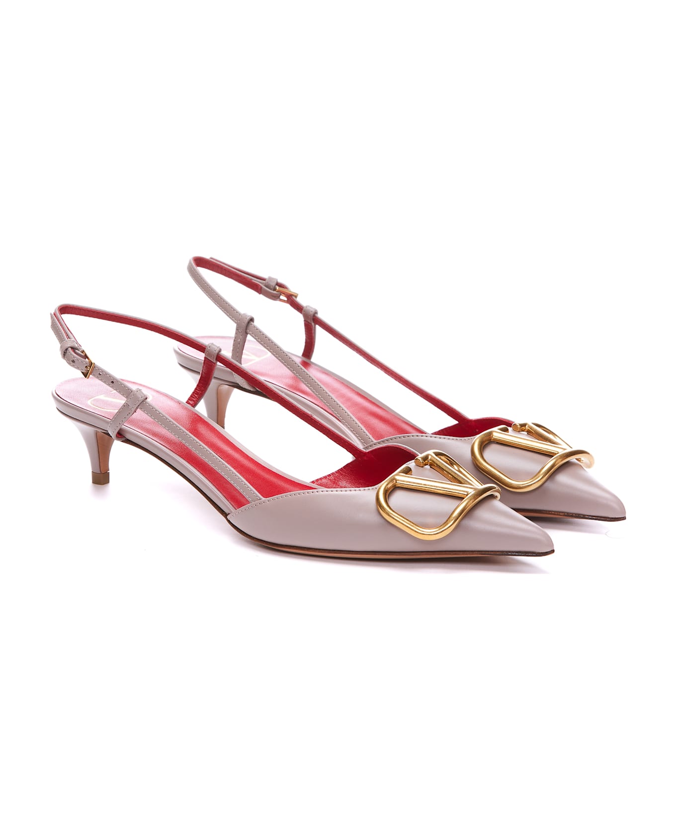 Valentino Garavani Vlogo Signature Slingback - Pink