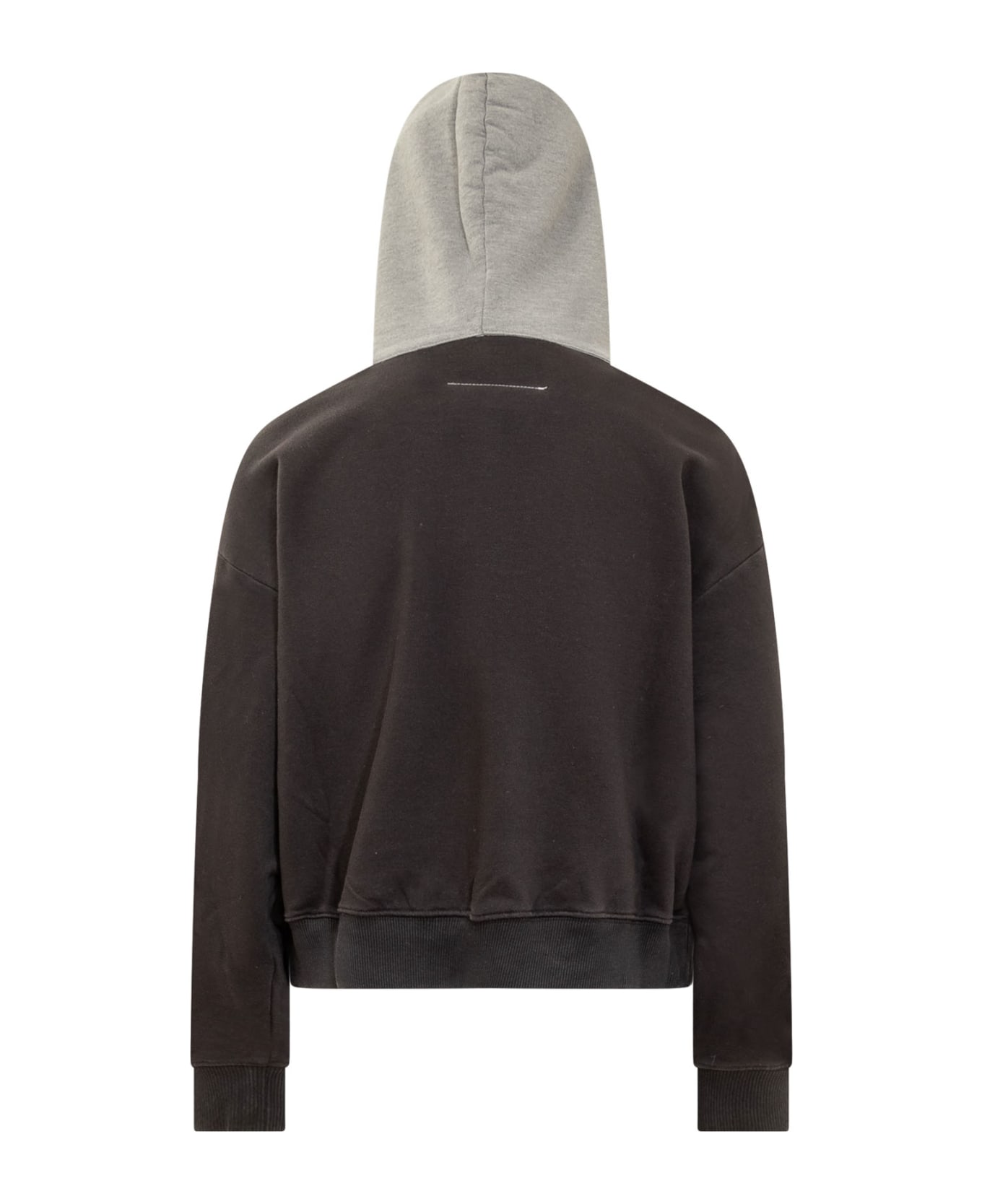 MM6 Maison Margiela Sweatshirt With Hood - Black