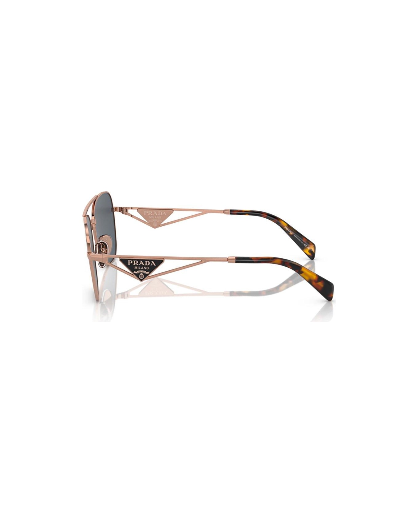 Prada Eyewear Pilot Frame Sunglasses Sunglasses - SVF09T Rose Gold