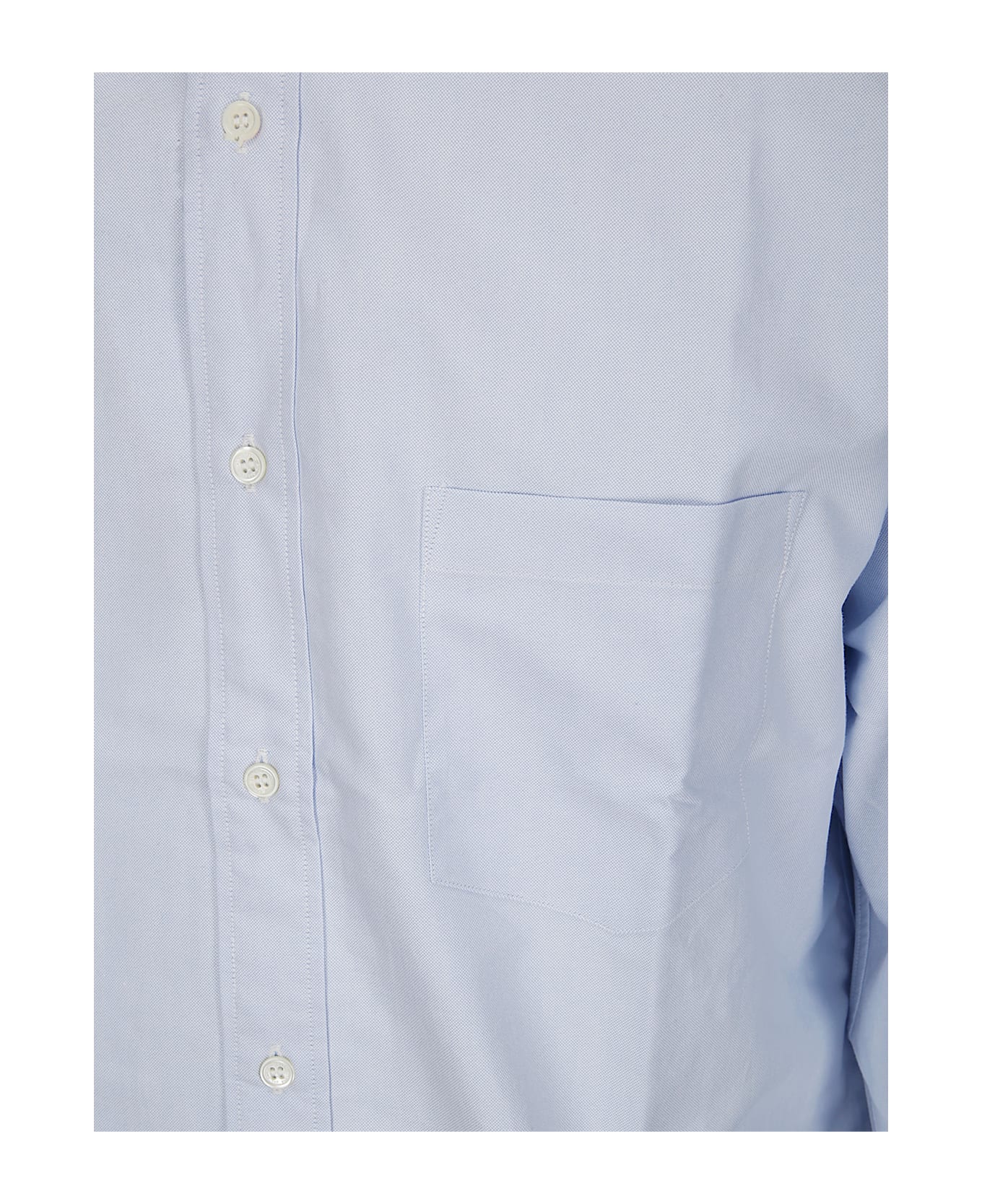 Comme des Garçons Homme Men
s Shirt - SAX X WHTEMBRO