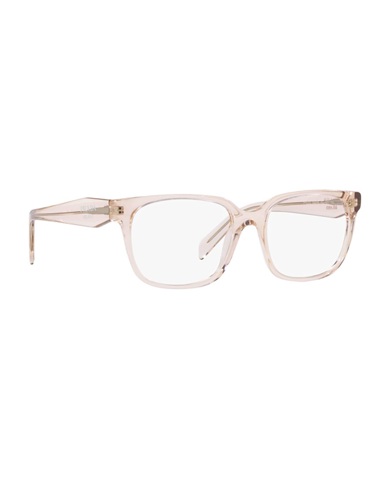 Prada Eyewear Pr 17zv Crystal Pink Glasses - Crystal Pink