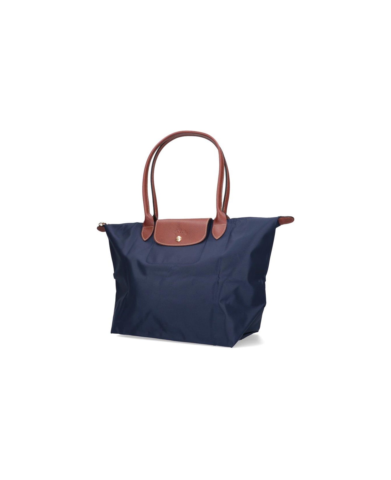 Longchamp Le Pliage Original Large Shoulder Bag - Blue