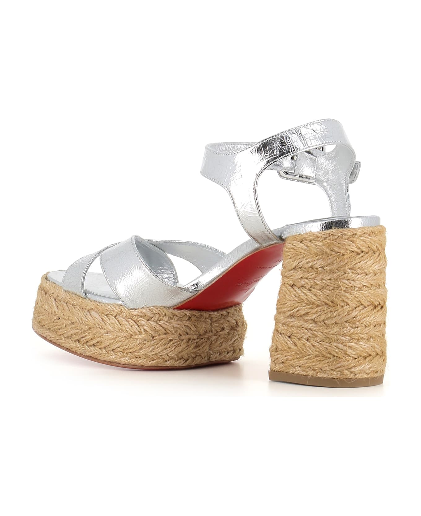 Christian Louboutin Sandal Calakala 85 - Silver