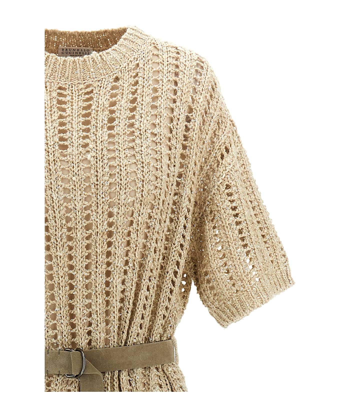 Brunello Cucinelli Dazzling Dress - Beige ワンピース＆ドレス