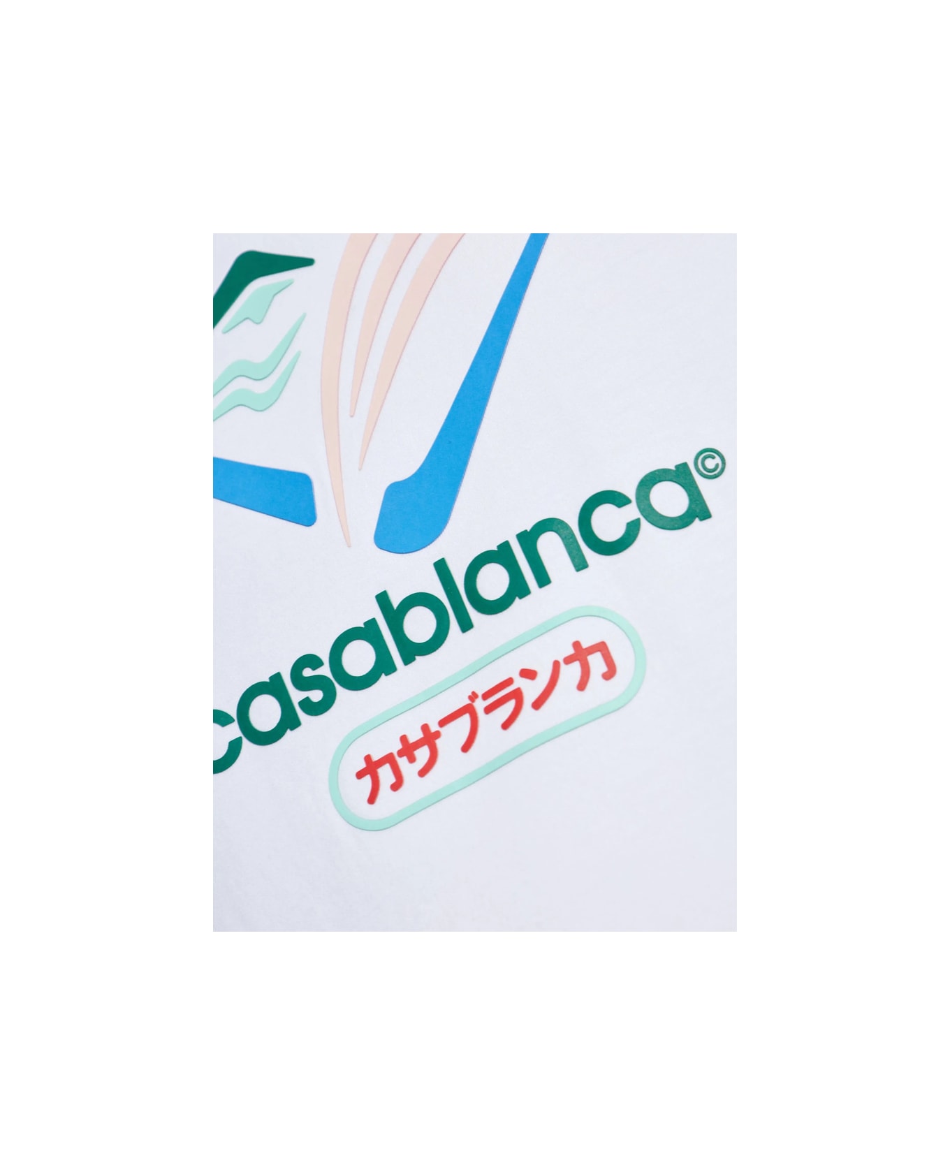 Casablanca T-shirt - WHITE