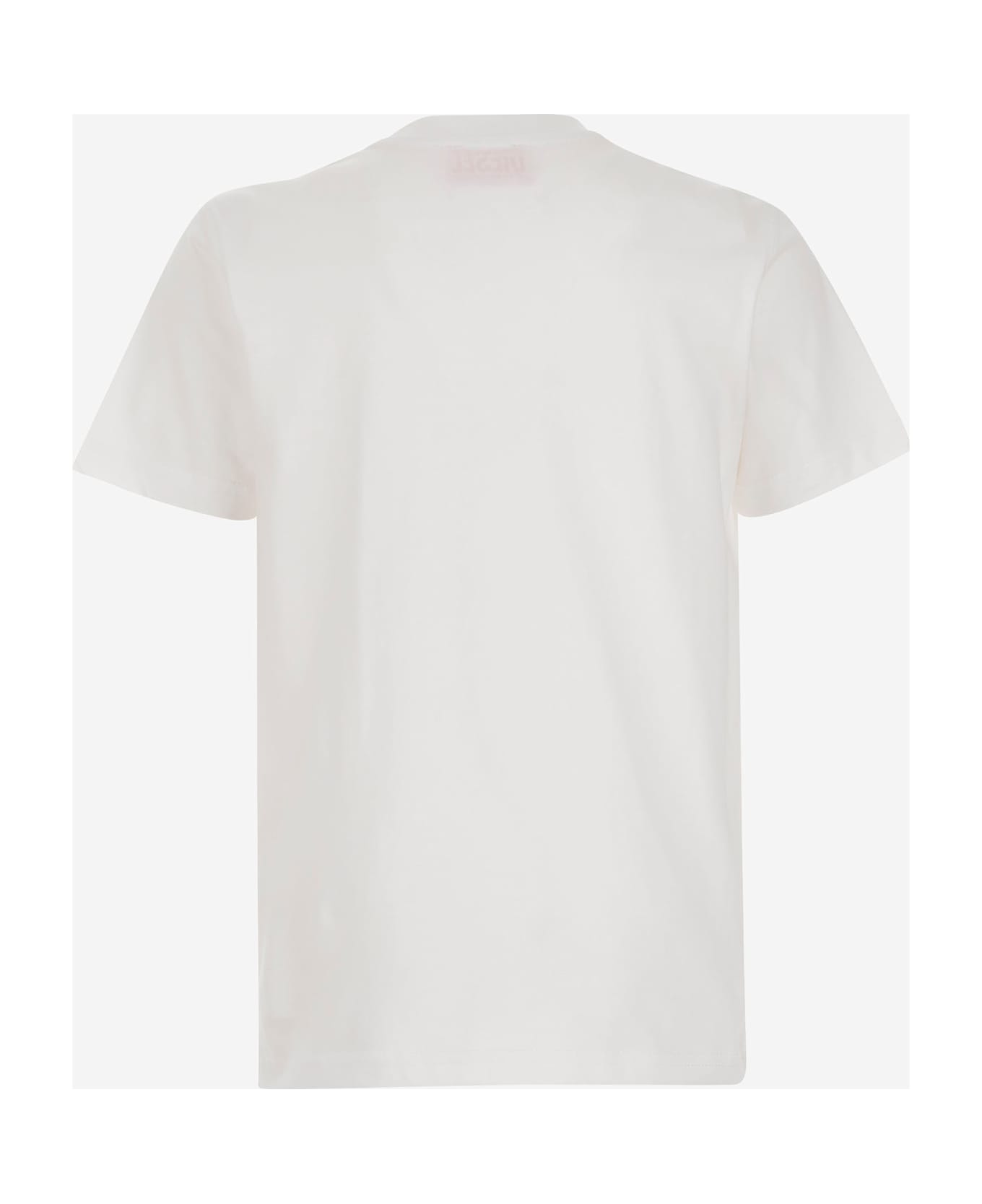 Diesel Txdiego Cotton T-shirt With Logo - White