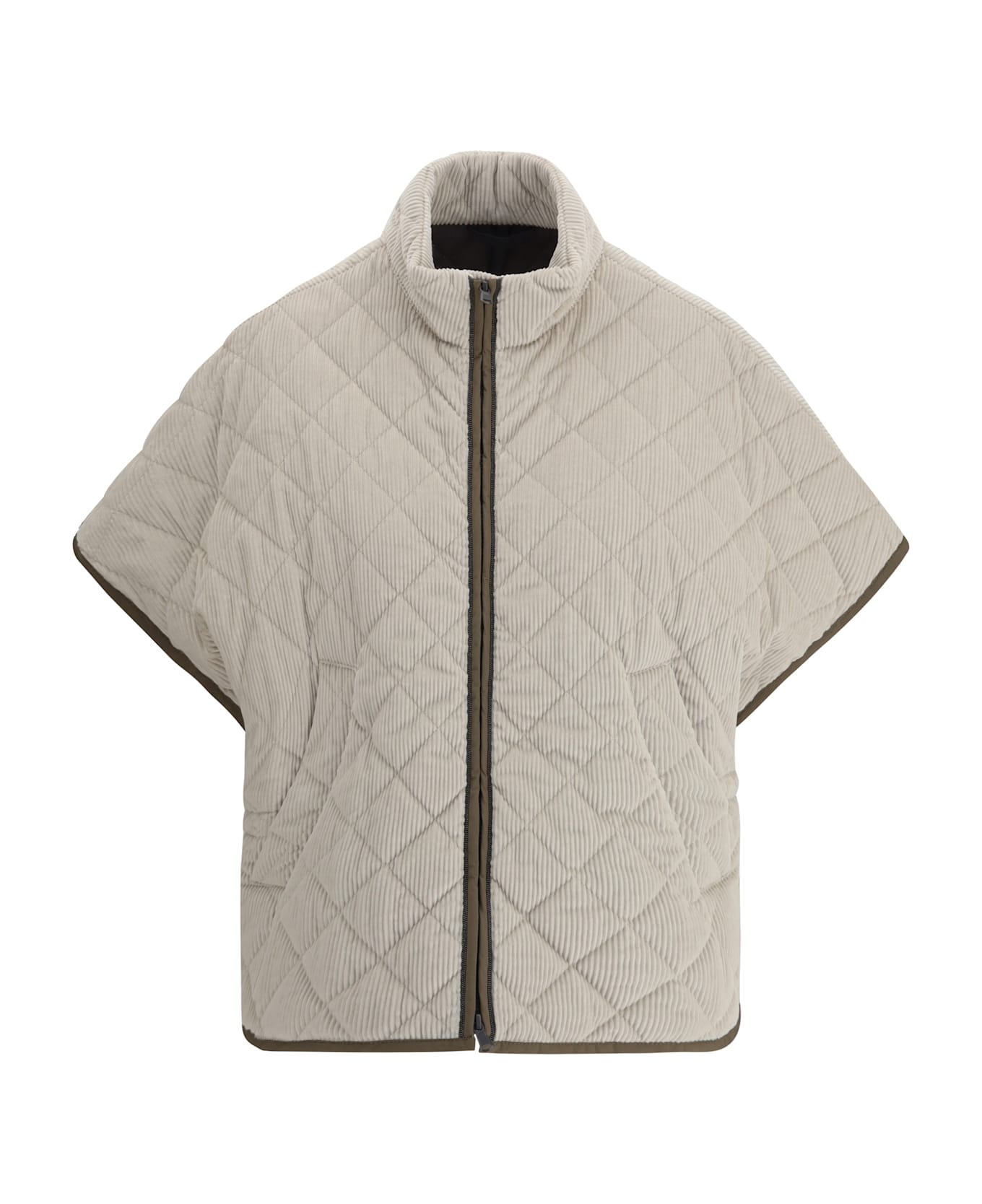 Brunello Cucinelli Corduroy Quilted Jacket