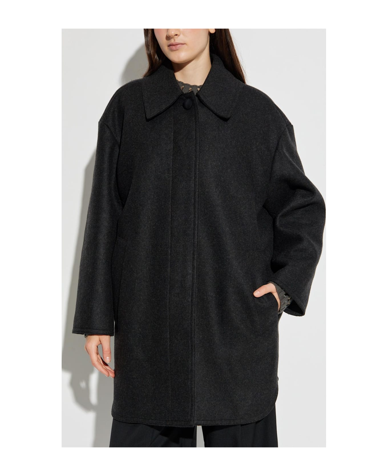 Fendi Wool Coat - Grey