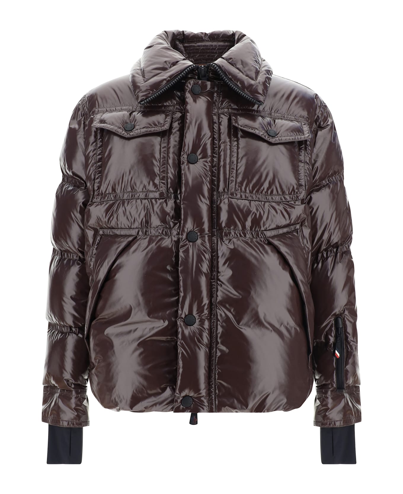 Moncler Grenoble Down Jacket - BROWN