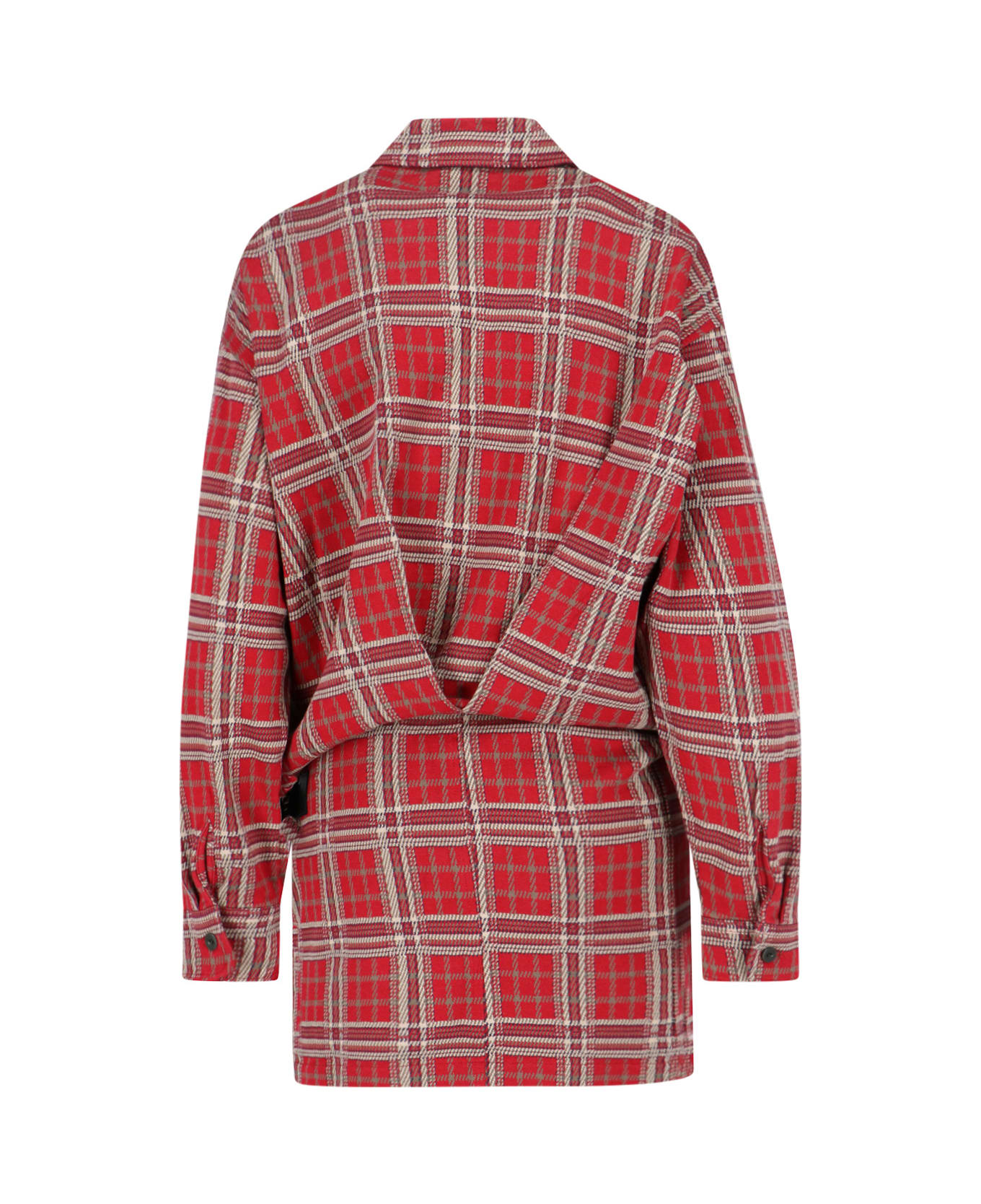 Isabel Marant 
blandia
 Shirt Dress - Red