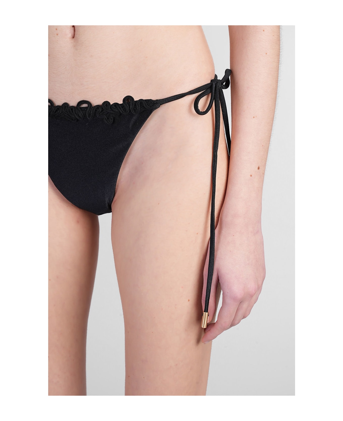 Cult Gaia Irina Beachwear In Black Polyamide - black