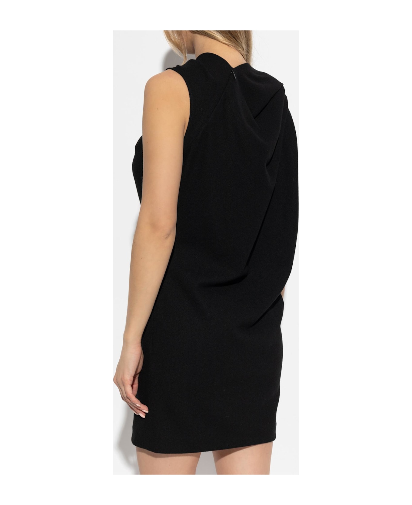 Alexander McQueen Wool Dress - Black