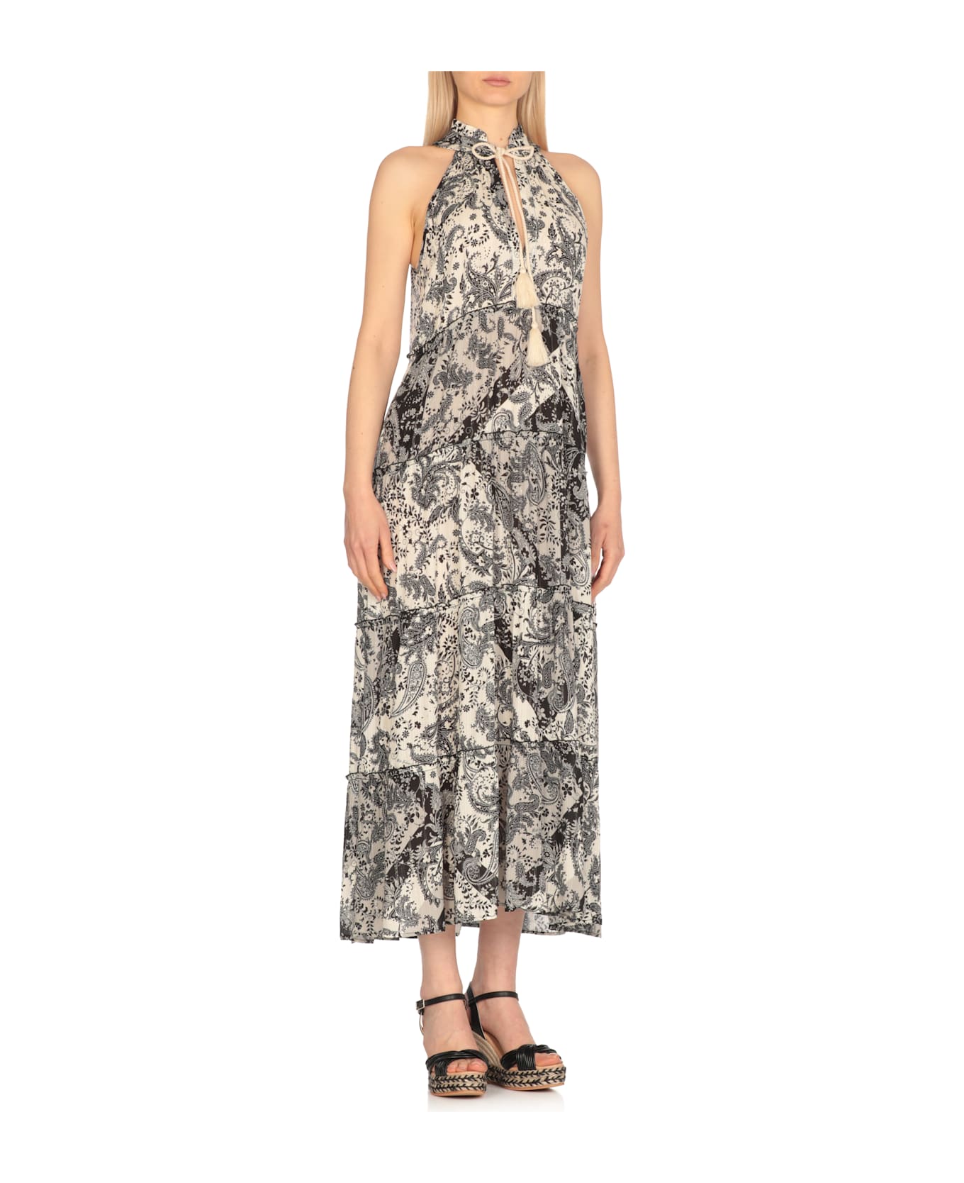 Miss Bikini Viscose Caftan - Ivory