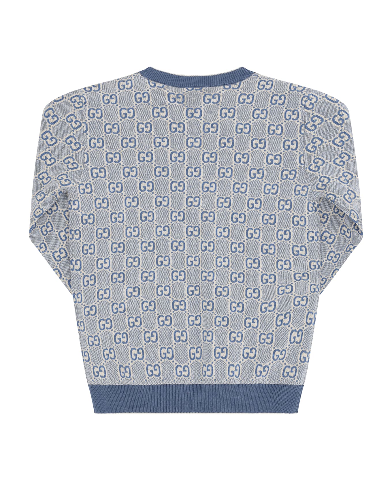 Gucci Cotton Gg Sweater For Boy