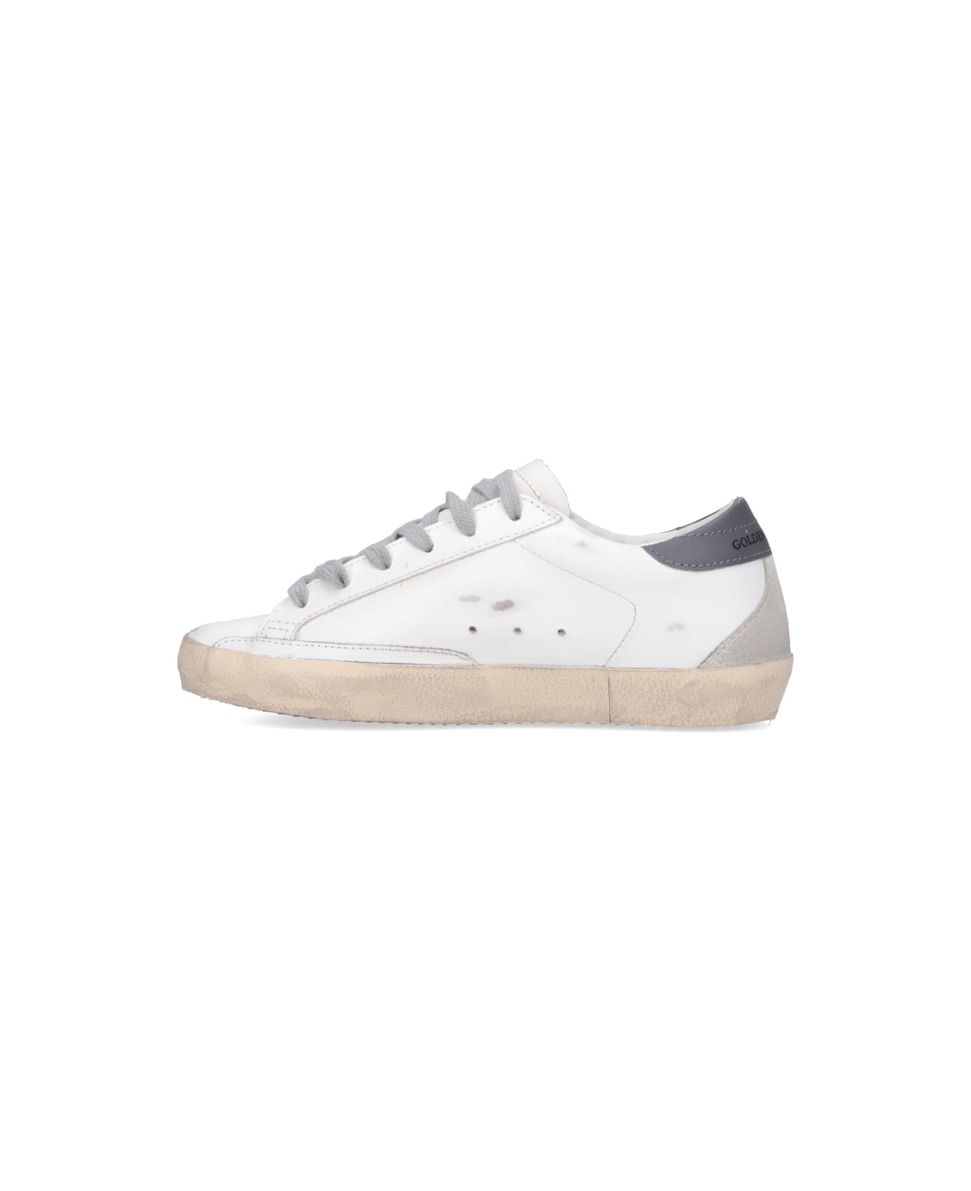 Golden Goose 
super Star
 Sneakers - White/ice/dark Gray