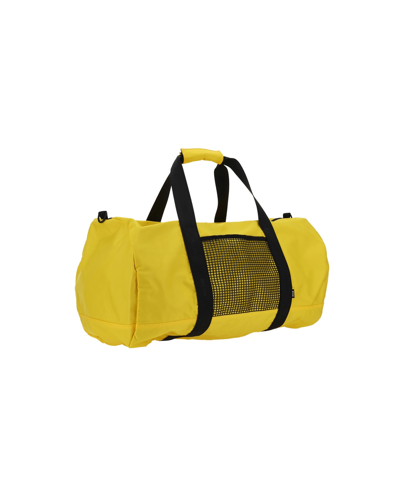 MSGM Sports Duffle Bag MSGM - YELLOW