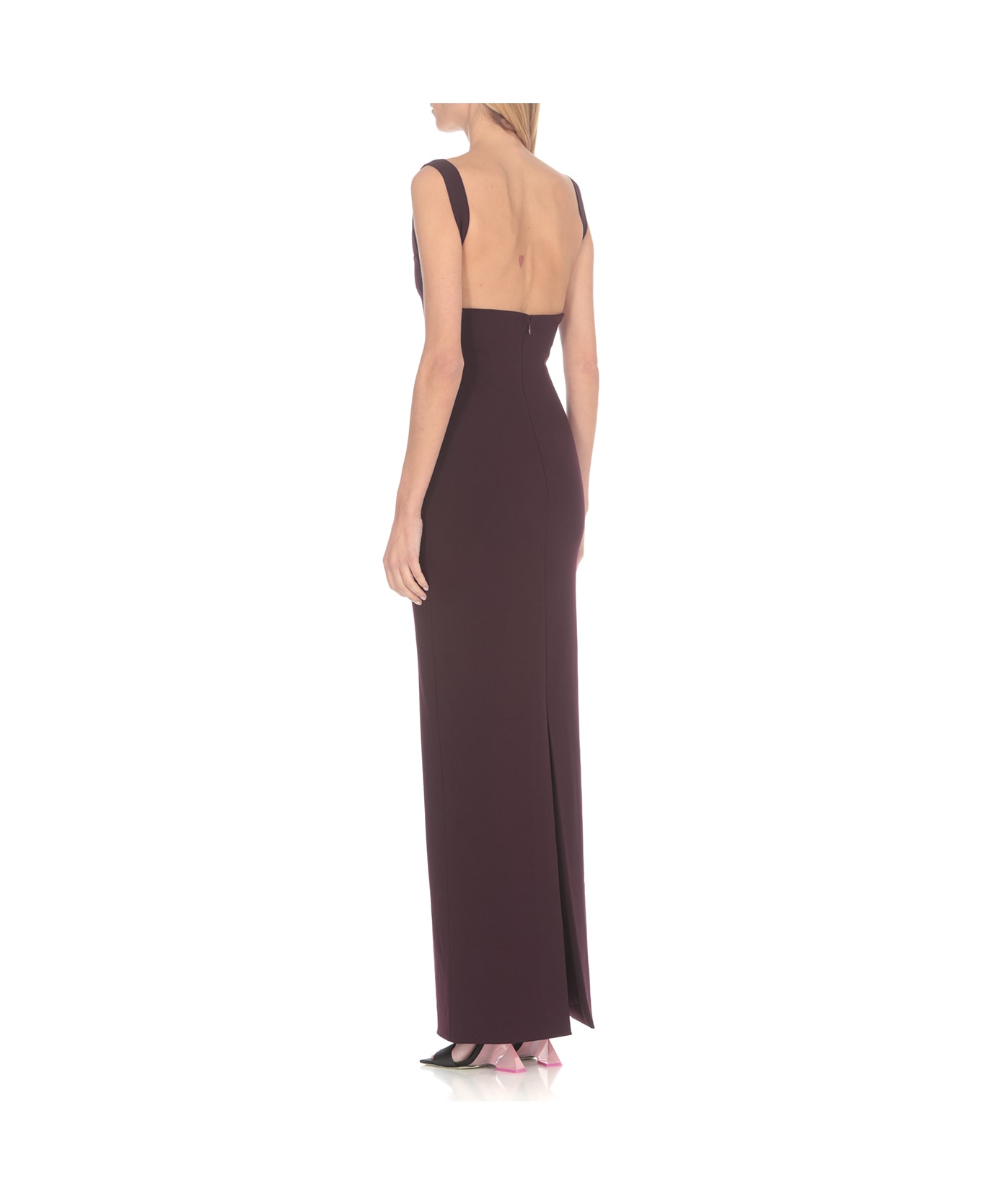 Solace London Joni Maxi Dress - Purple ワンピース＆ドレス