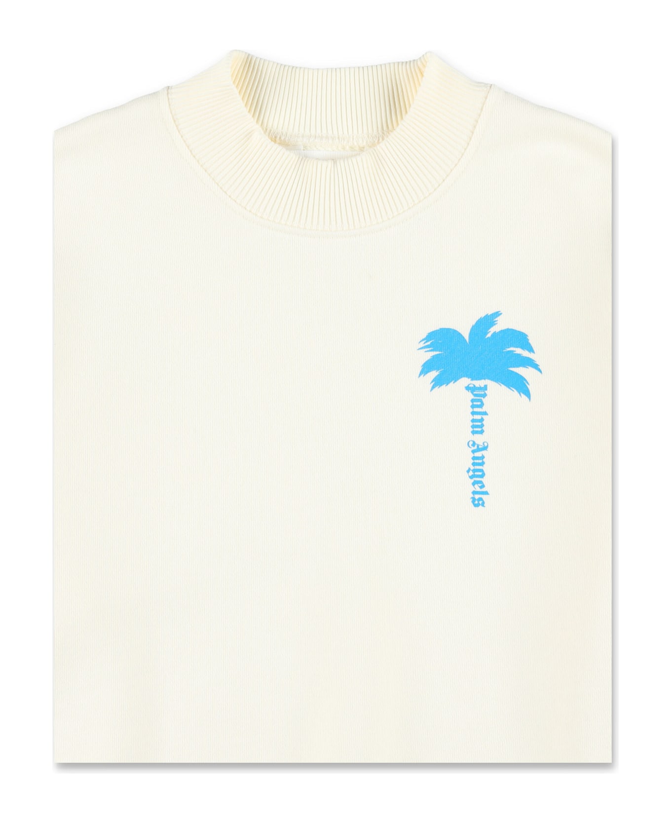 Palm Angels Kid - Palm Sweatshirt - BUTTER