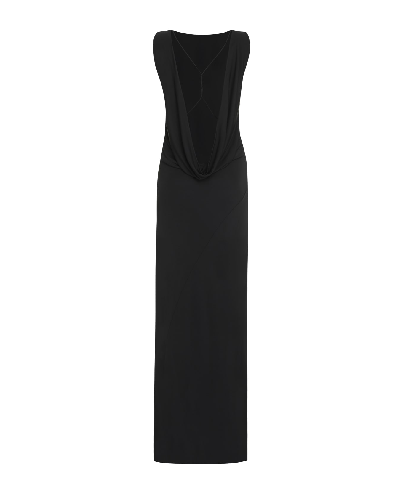 Calvin Klein Knitted Maxi Dress - Black ワンピース＆ドレス