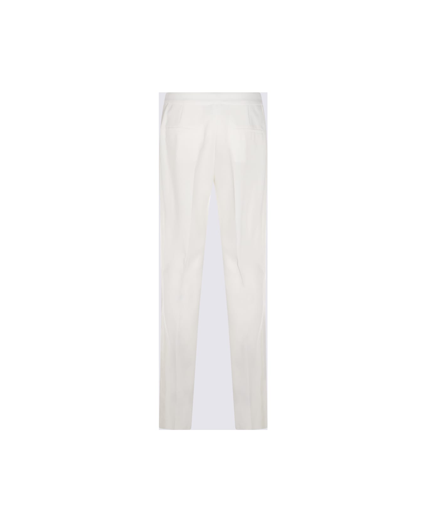 Max Mara White Vincita Pants - White