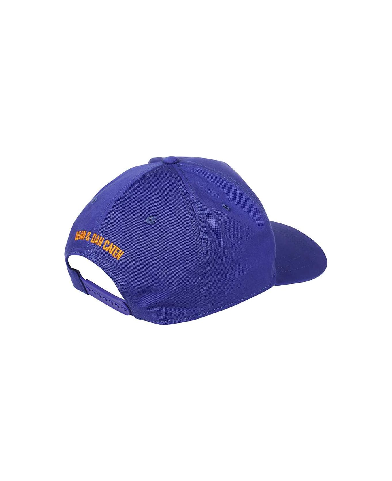 Dsquared2 Gabardine Baseball Cap - blue 帽子