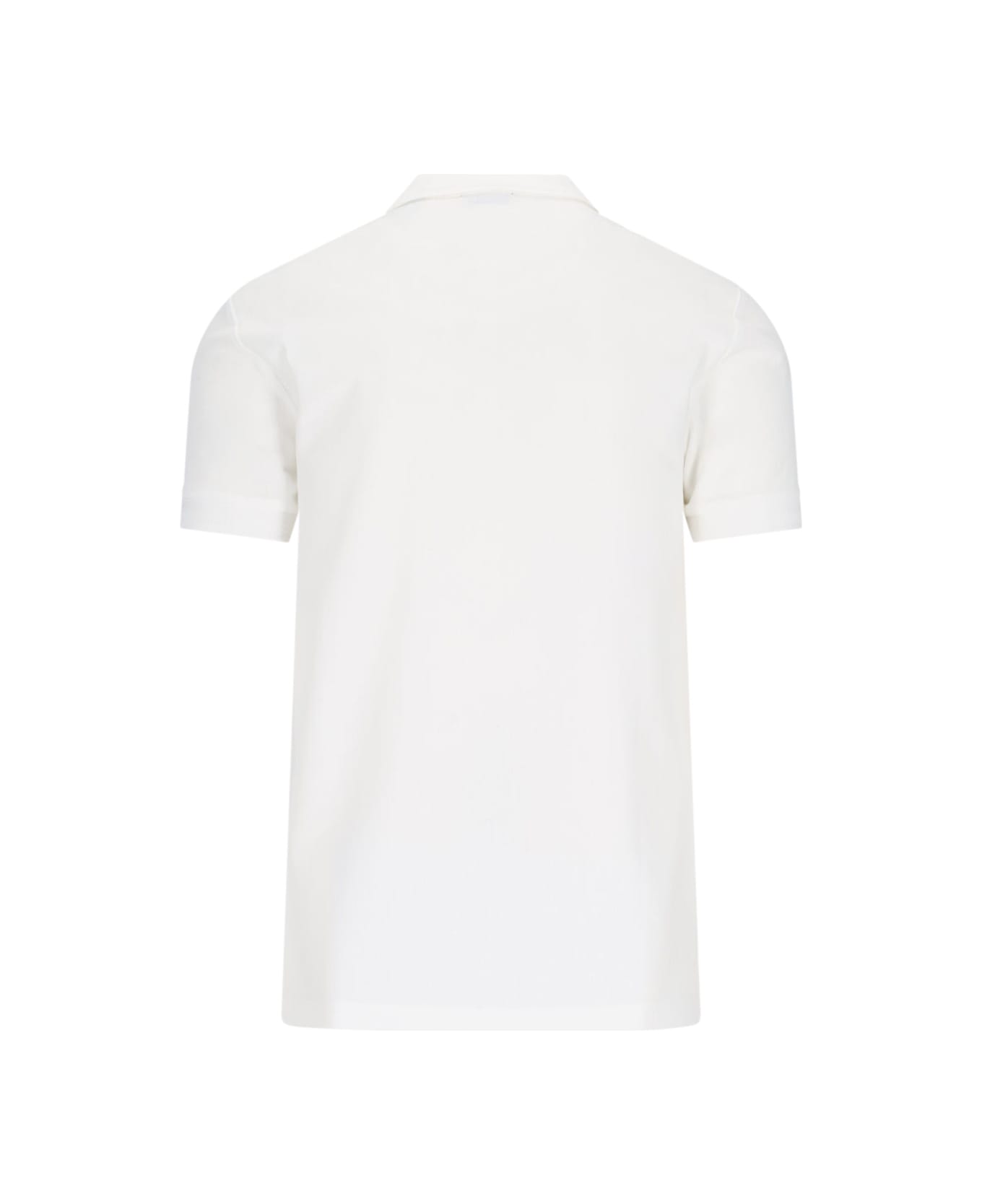 Burberry Polo Shirt 'ekd' - WHITE