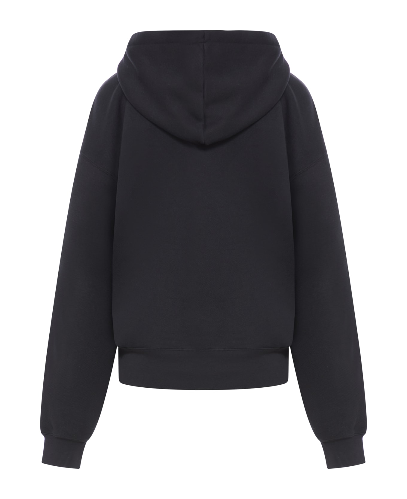 Off-White Big Logo Bookkish Over Hoodie - Black White