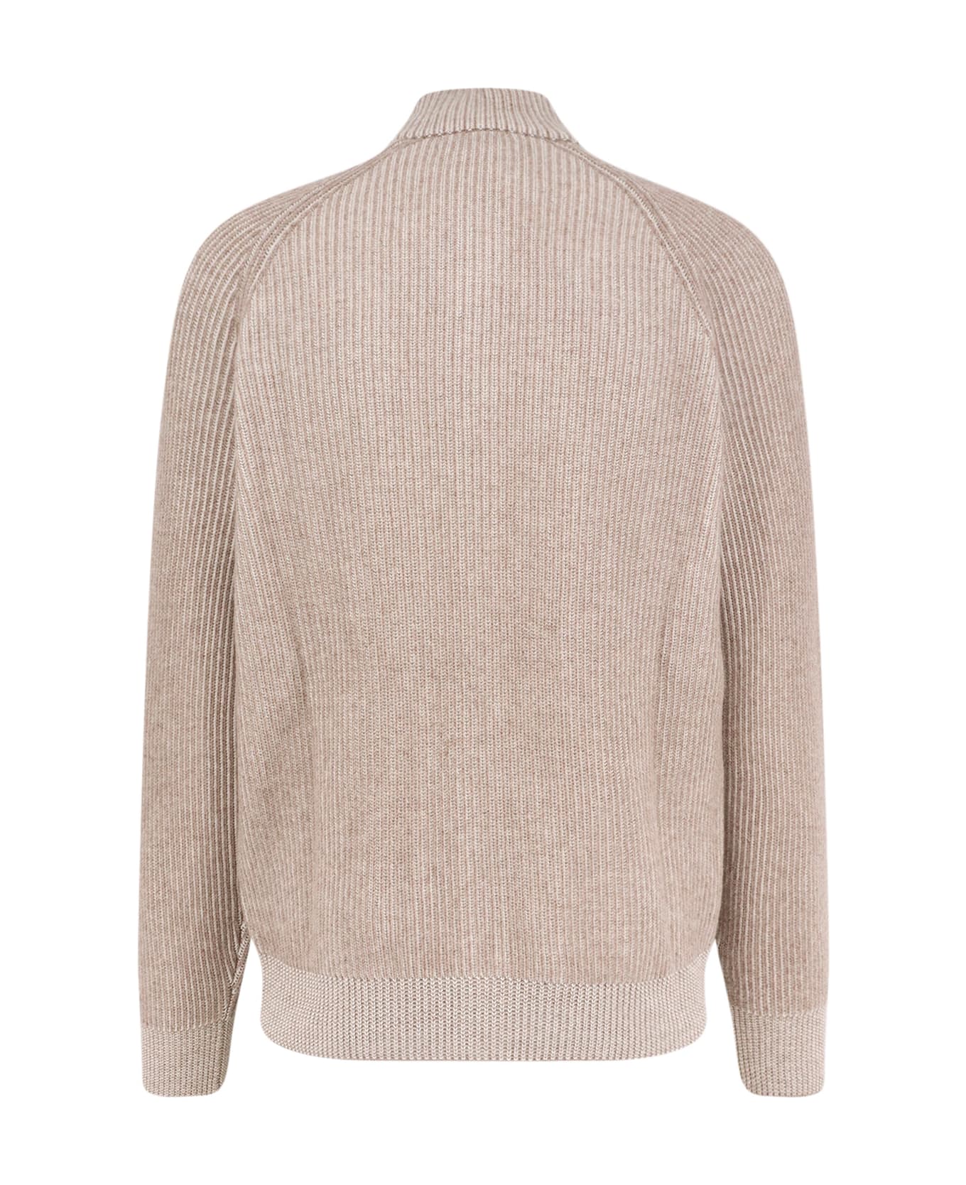 Brunello Cucinelli Cashmere Cardigan - NOCCIOLA PANAMA