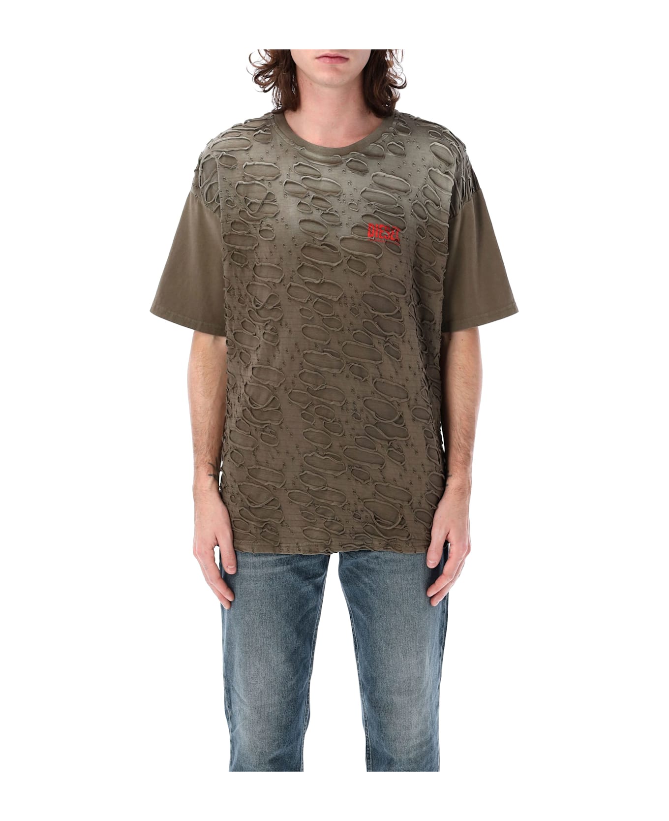 Diesel T-boxt-r29 T-shirt - MILITARY
