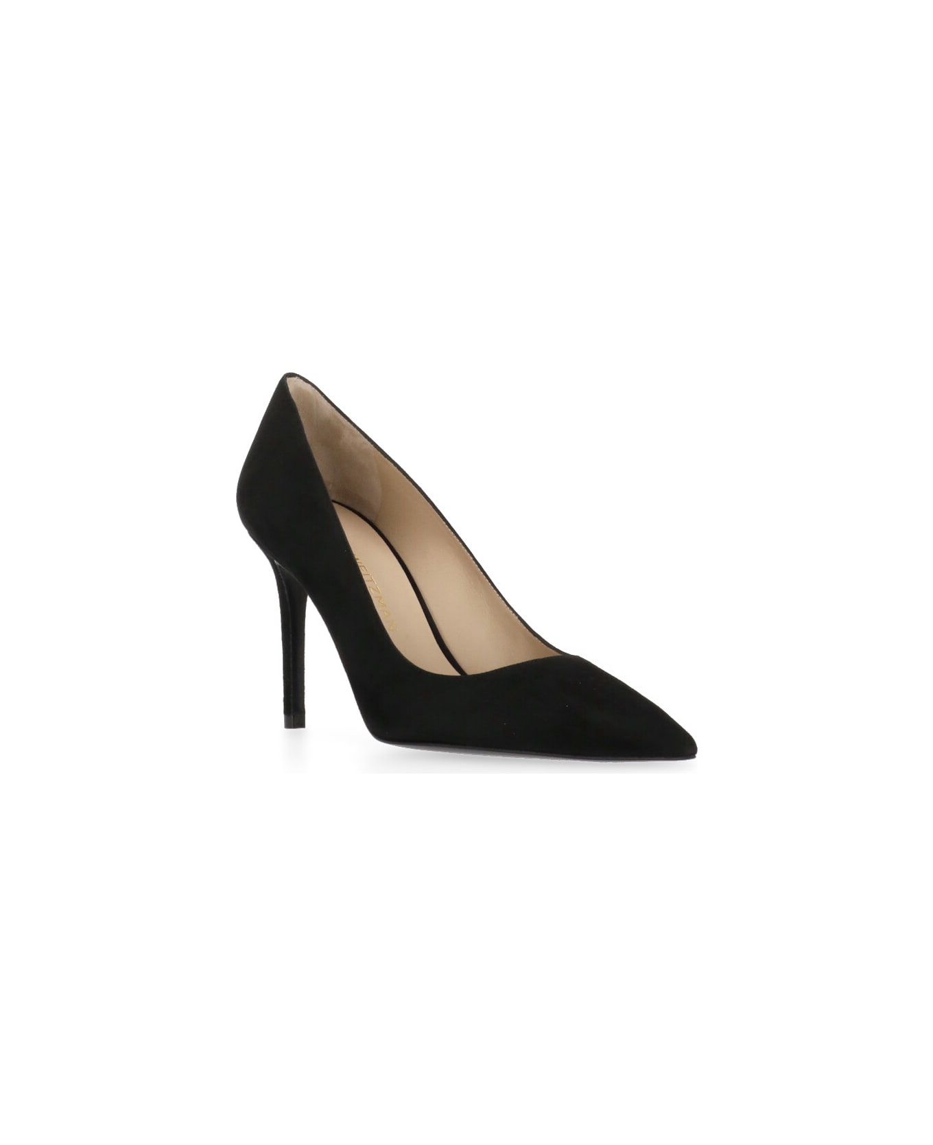 Stuart Weitzman Power 85 Decollete - Black