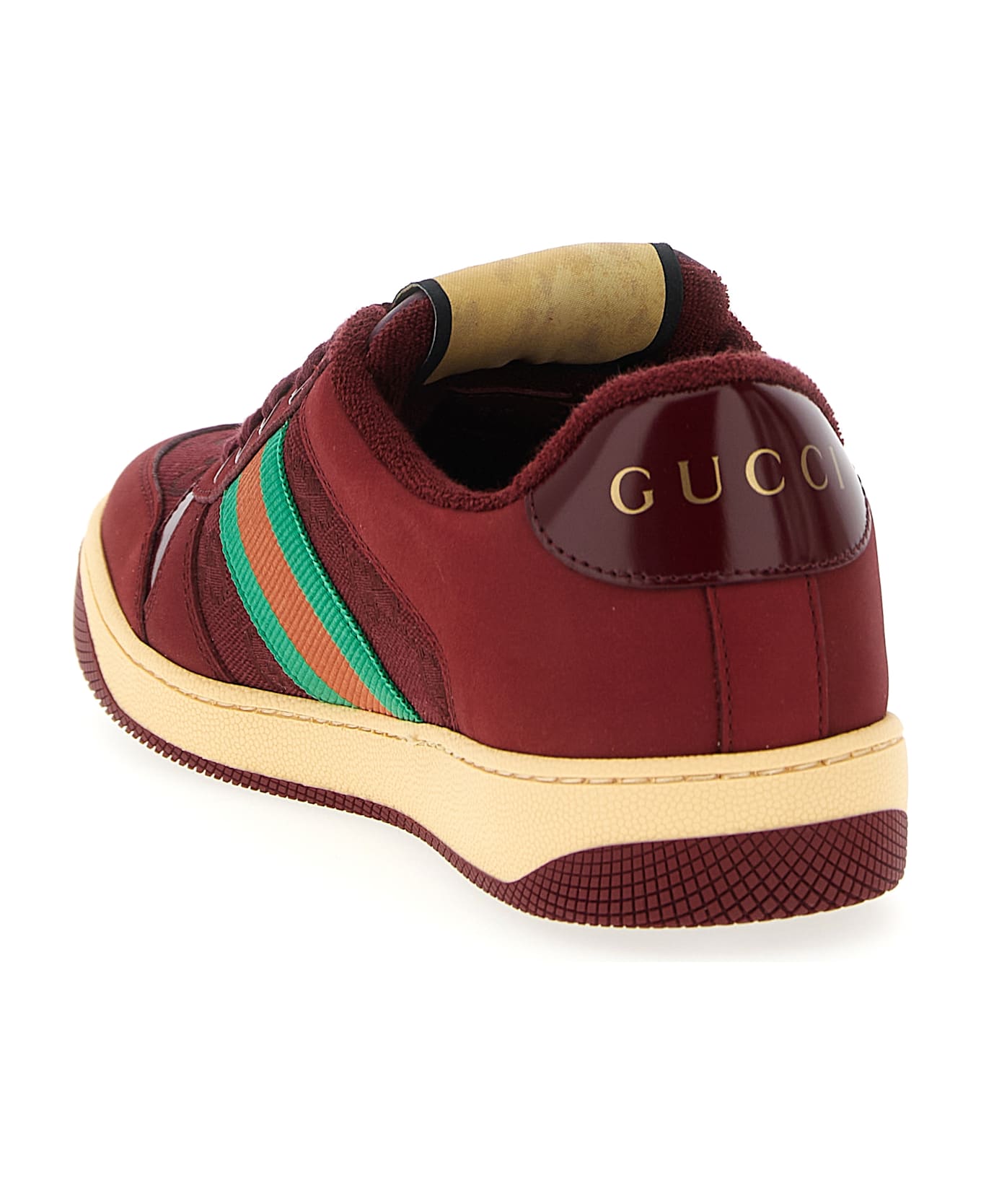 Gucci 'screener' Sneakers - Bordeaux