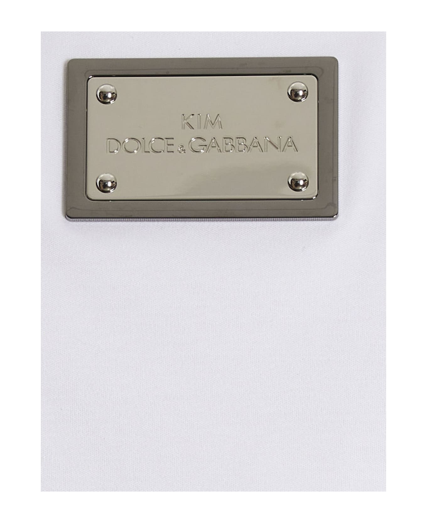 Dolce & Gabbana T-shirt 'kim Dolce&gabbana' - White
