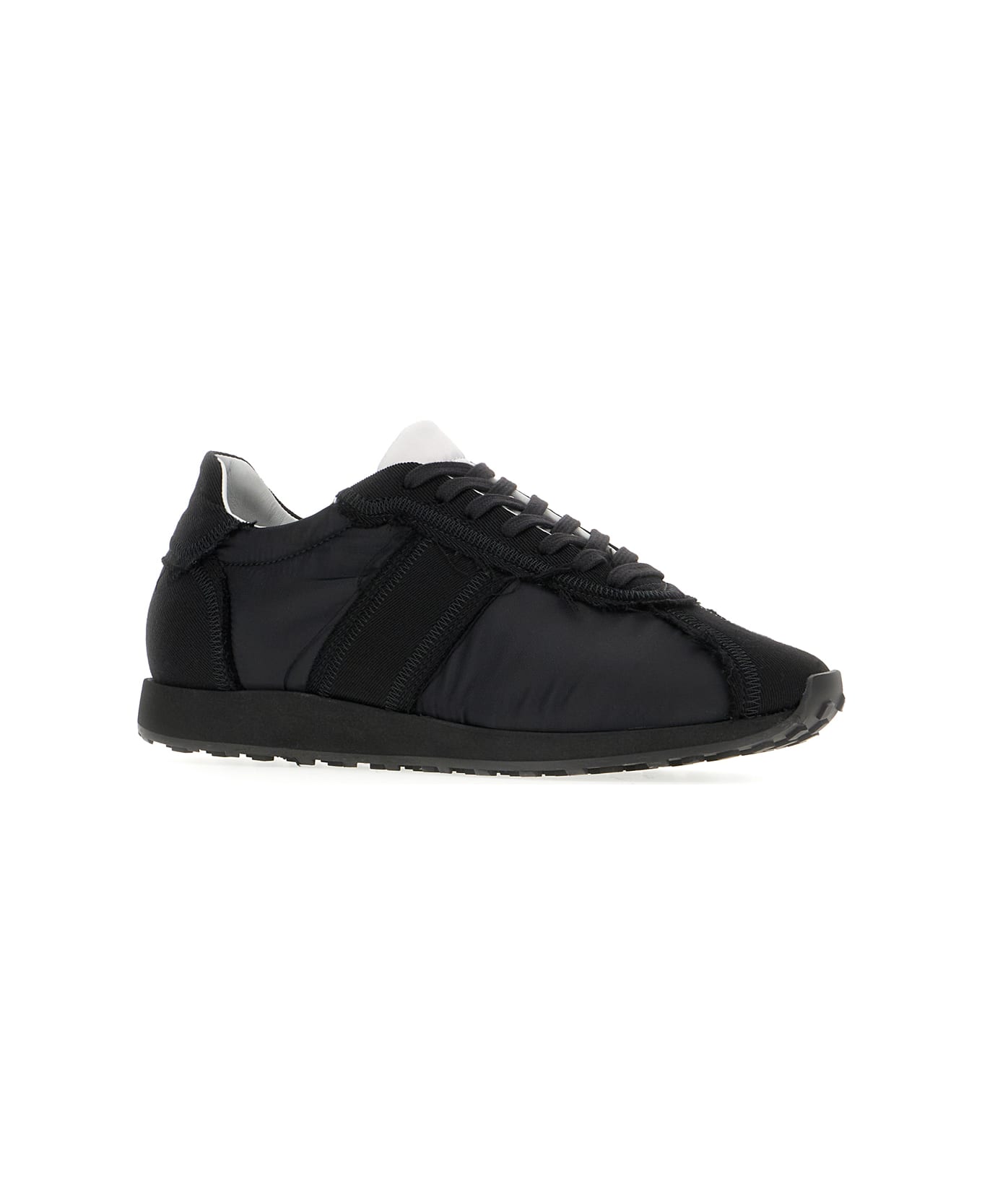 The Row Black Nylon Sneakers - BLACKLIGHTGREY