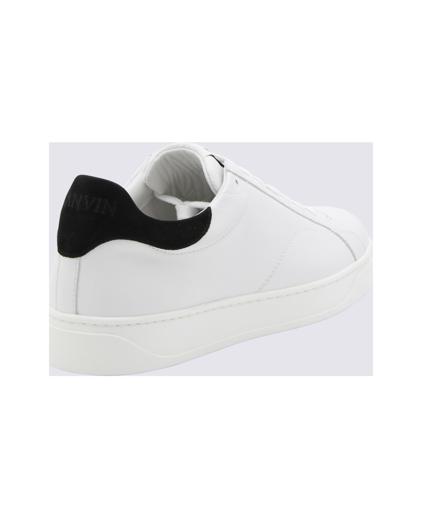 Lanvin White Leather Dbbo Sneakers - White