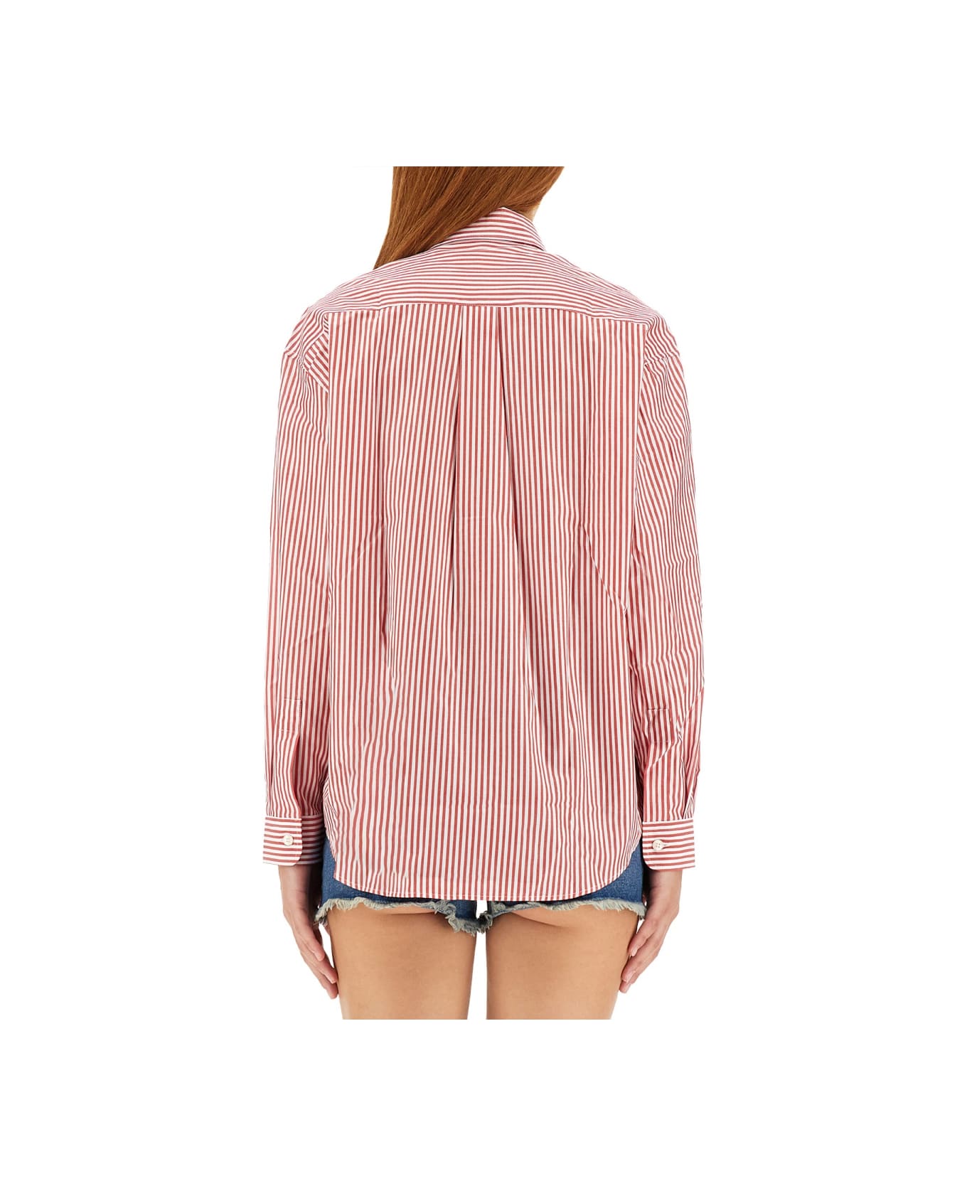 Sporty 
Rich Shirt With Stripe Pattern - MULTICOLOUR