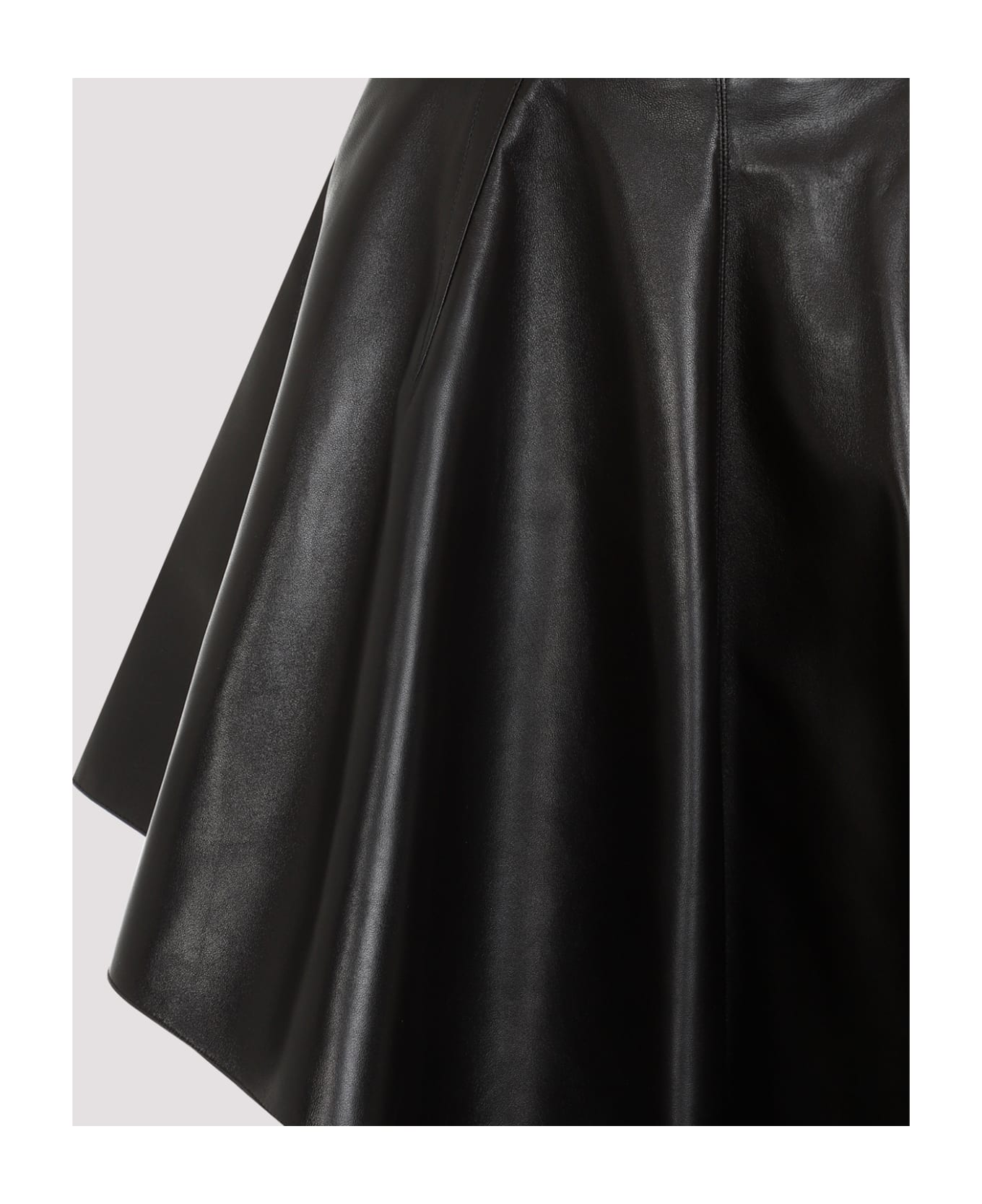 Alaia Alaïa Triangle Leather Skirt - Noir Alaia