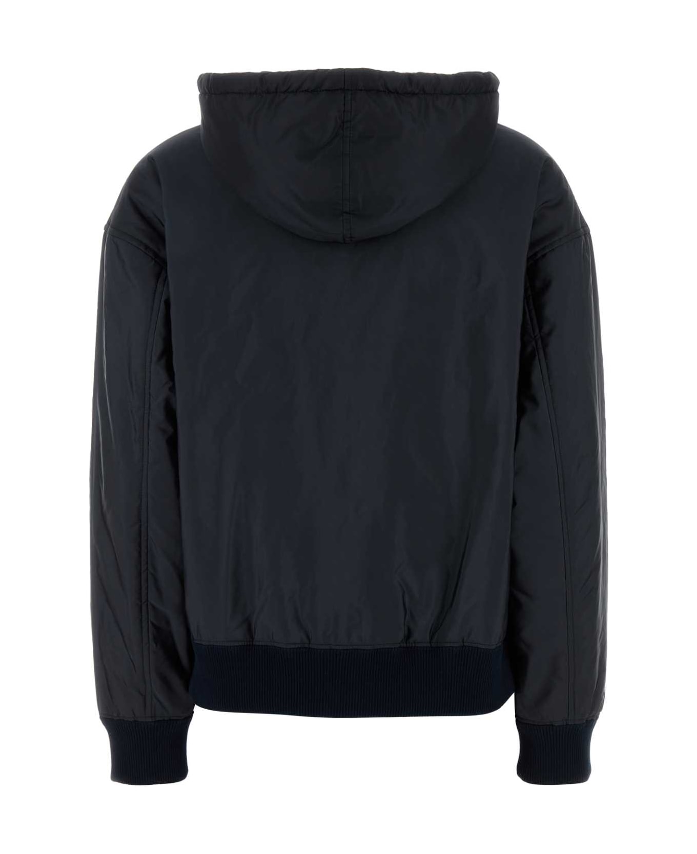 Prada Navy Blue Re-nylon Padded Jacket - BLEU