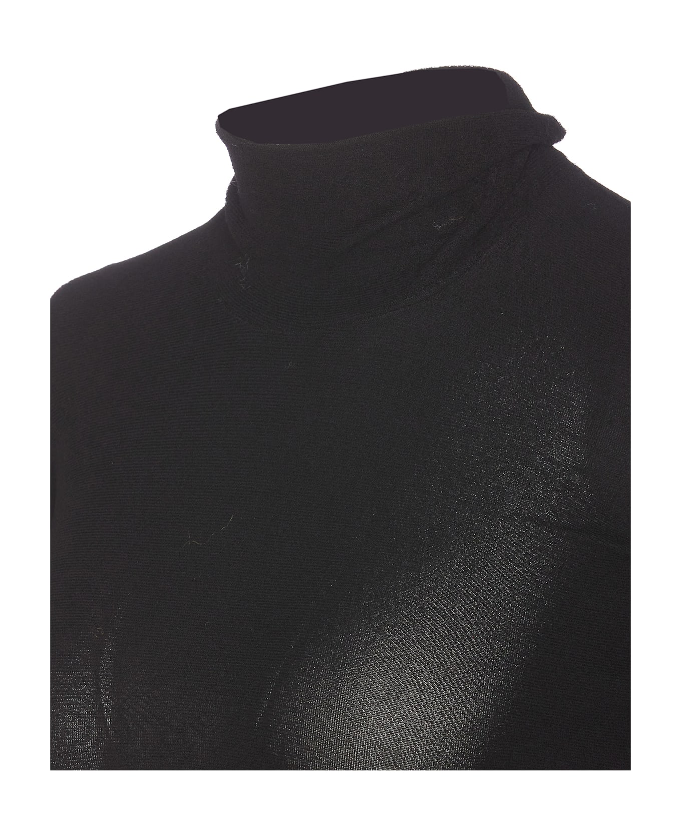 Balenciaga Garde-robe Logo Top - Black
