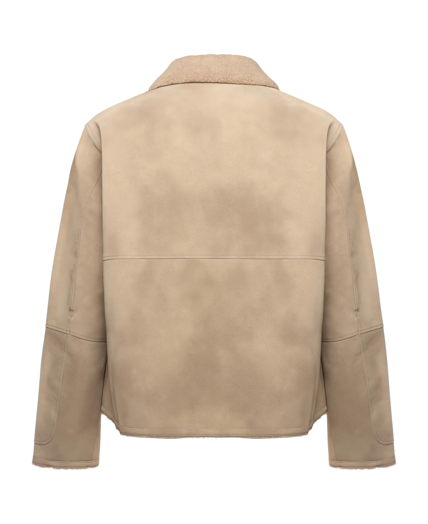 REPRESENT Faux Fur Jacket - Coffee