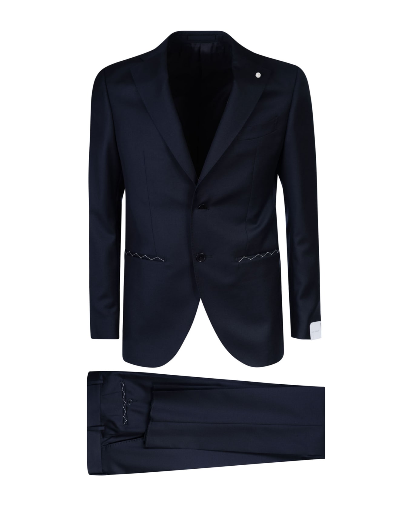 Luigi Bianchi Mantova Two-button Fitted Suit - C スーツ