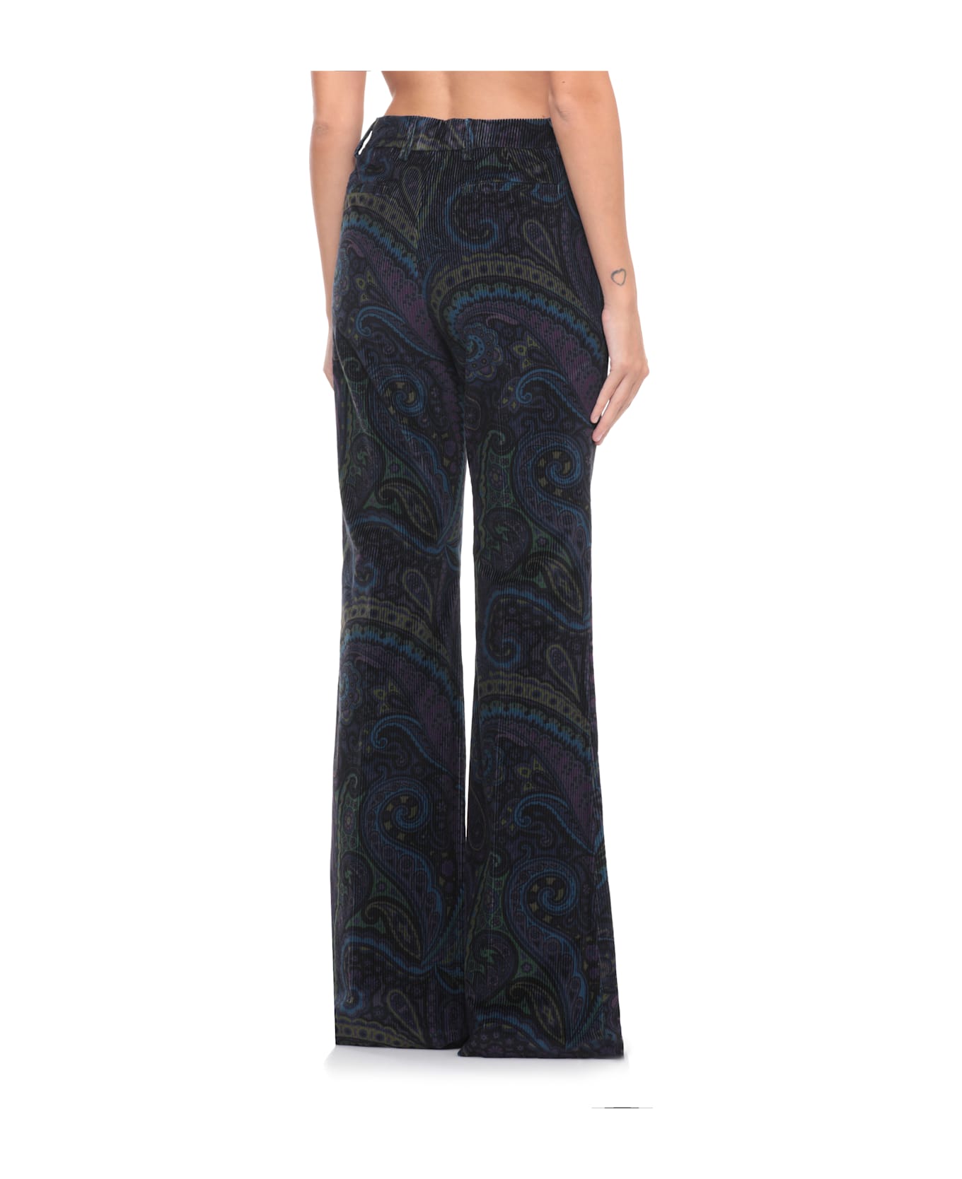 Etro Velvet Pants - MULTICOLOUR