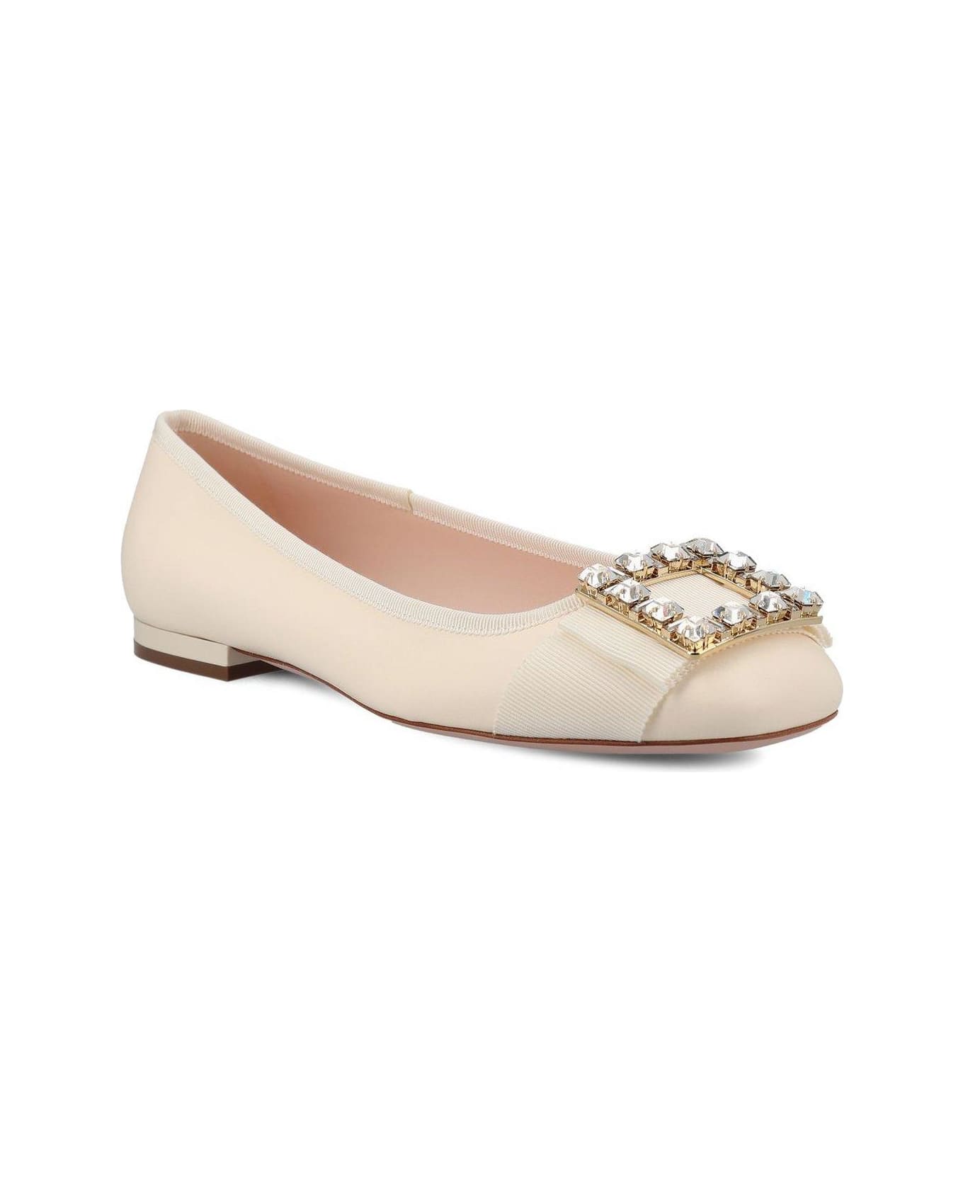 Roger Vivier Embellished Slip-on Ballerinas - CIRE'