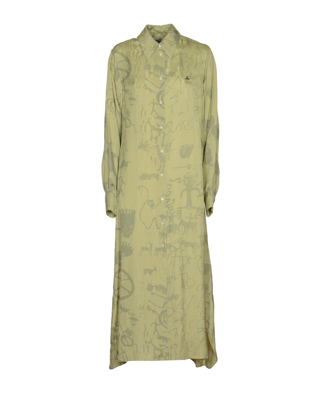 Vivienne Westwood Cavemen Shirt Dress - CAVEMEN ワンピース＆ドレス