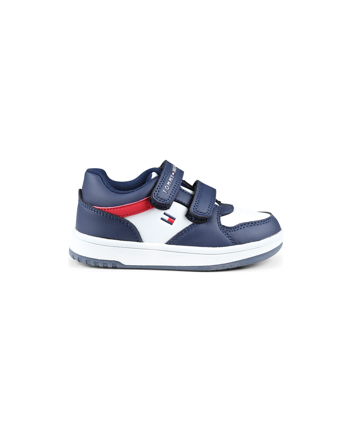 Tommy Hilfiger Blue Sneakers For Boy With Logo - Blue